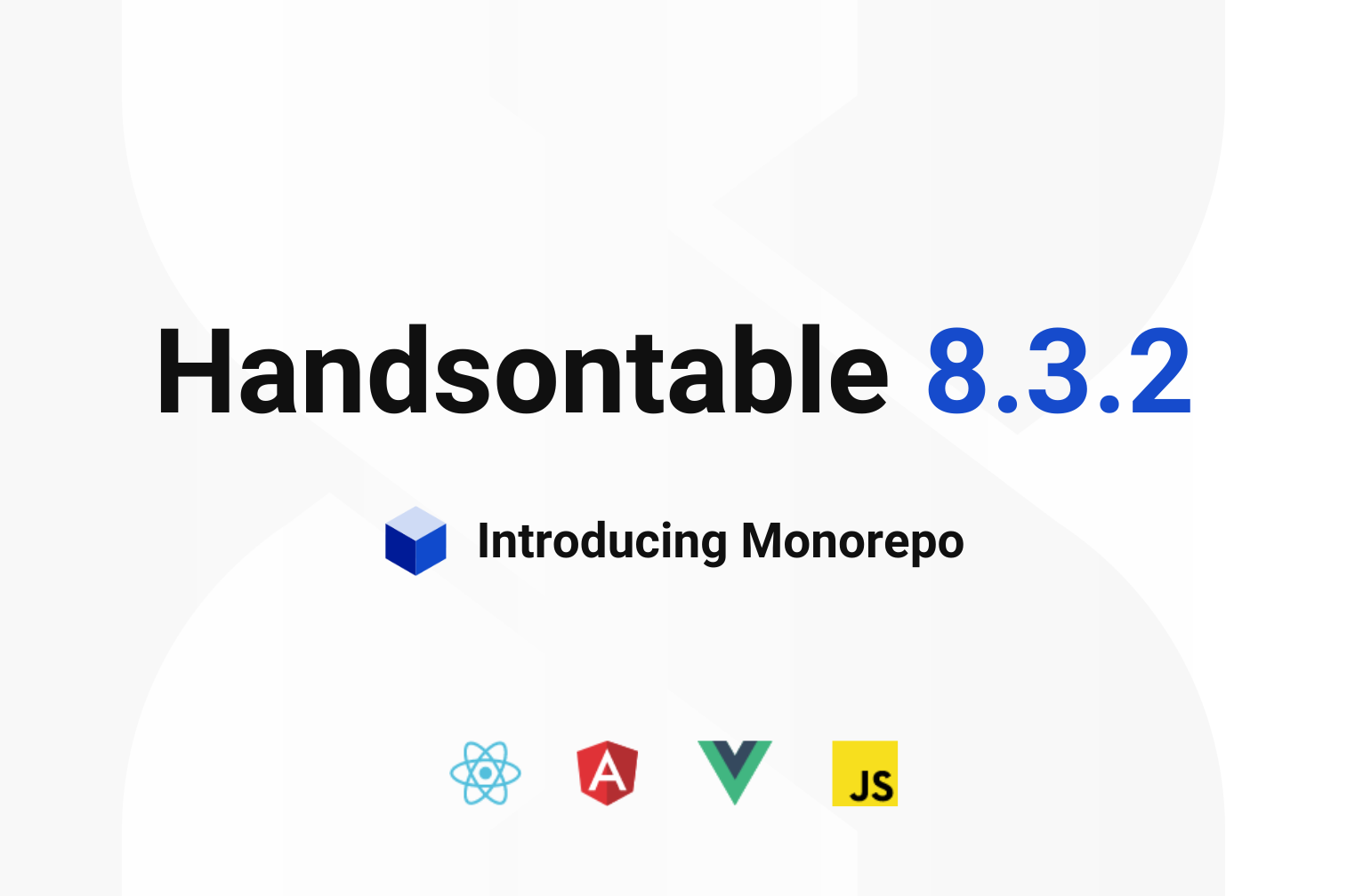Handsontable 8.3.2 release