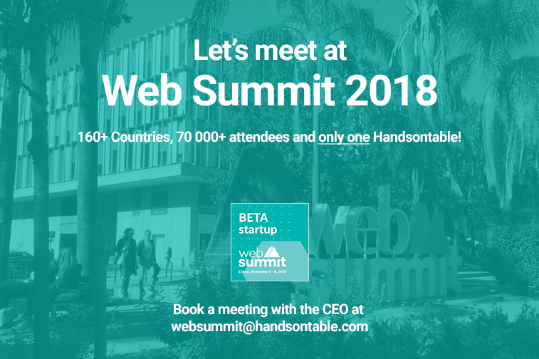 Let's Meet at Web Summit 2018